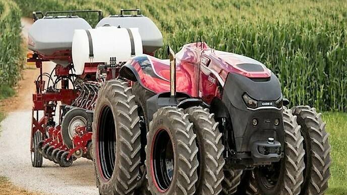 Tractor autónomo CNH|Laboratorio Biologia Fitó